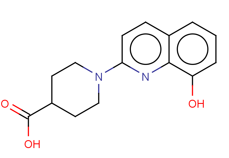 1-(8-hydroxyquinolin-2-yl)piperidine-4-carboxylic acid