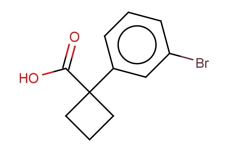 1-(3-bromophenyl)cyclobutane-1-carboxylic acid