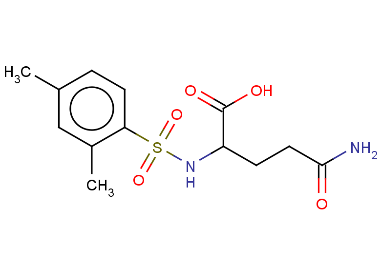 4-carbamoyl-2-(2,4-dimethylbenzenesulfonamido)butanoic acid