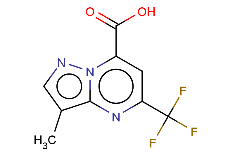 3-methyl-5-(trifluoromethyl)pyrazolo[1,5-a]pyrimidine-7-carboxylic acid