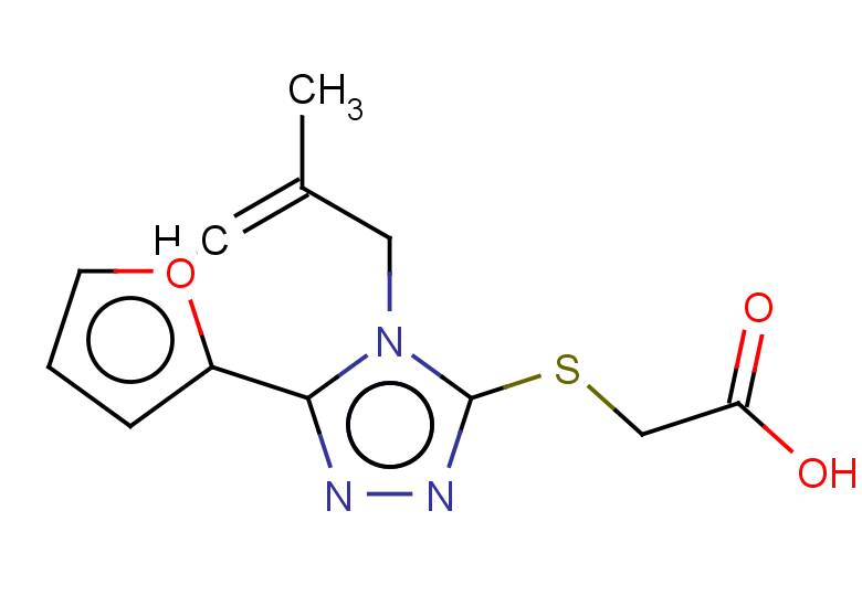 2-{[5-(furan-2-yl)-4-(2-methylprop-2-en-1-yl)-4H-1,2,4-triazol-3-yl]sulfanyl}acetic acid