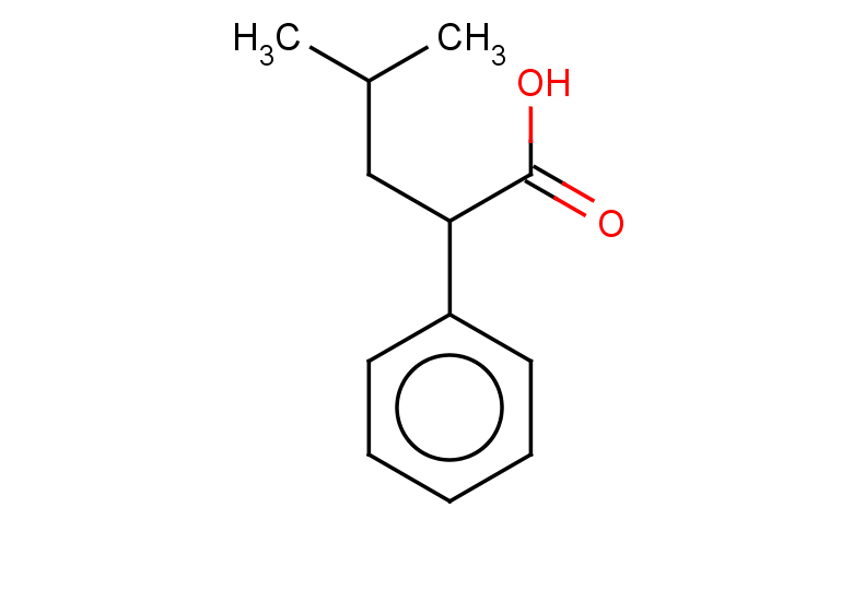 4-methyl-2-phenylpentanoic acid