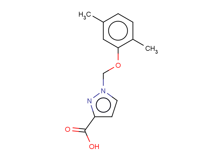 1-(2,5-dimethylphenoxymethyl)-1H-pyrazole-3-carboxylic acid