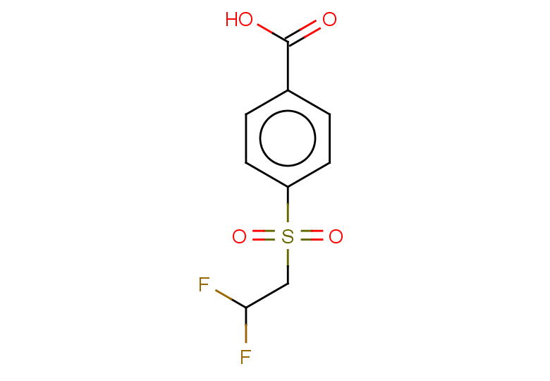 4-(2,2-difluoroethanesulfonyl)benzoic acid