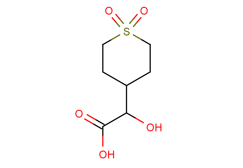 2-(1,1-dioxo-1lambda6-thian-4-yl)-2-hydroxyacetic acid