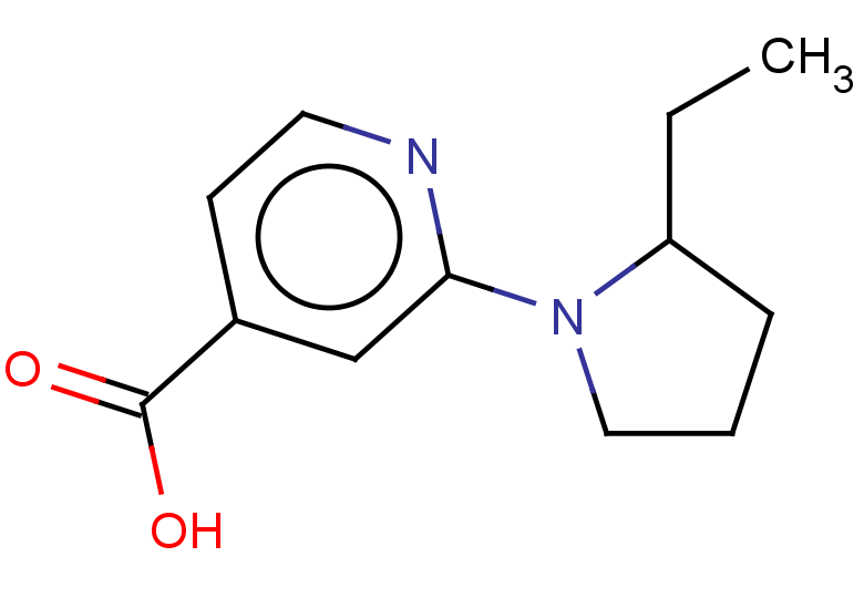 2-(2-ethylpyrrolidin-1-yl)pyridine-4-carboxylic acid