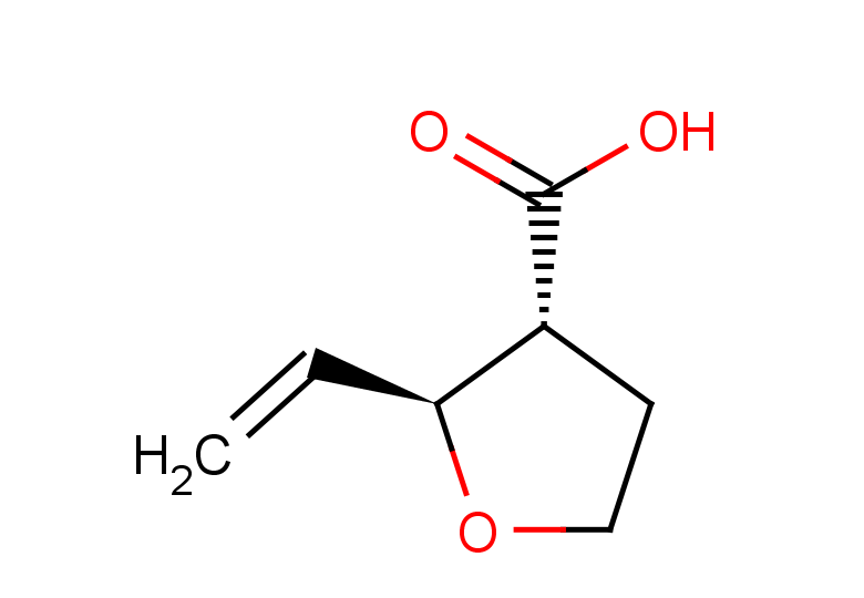 rac-(2R,3S)-2-ethenyloxolane-3-carboxylic acid, trans