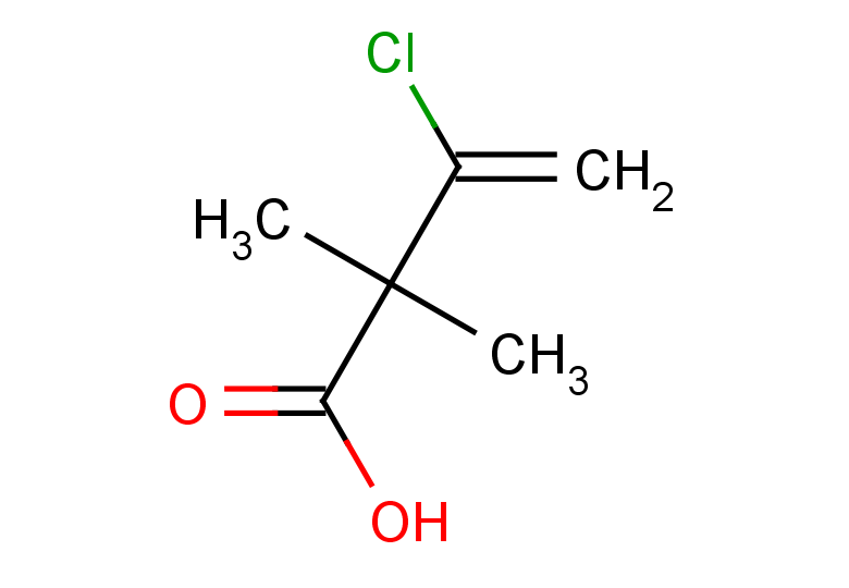 3-chloro-2,2-dimethylbut-3-enoic acid