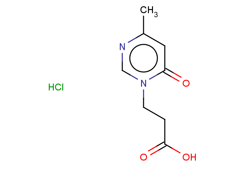 3-(4-methyl-6-oxo-1,6-dihydropyrimidin-1-yl)propanoic acid hydrochloride