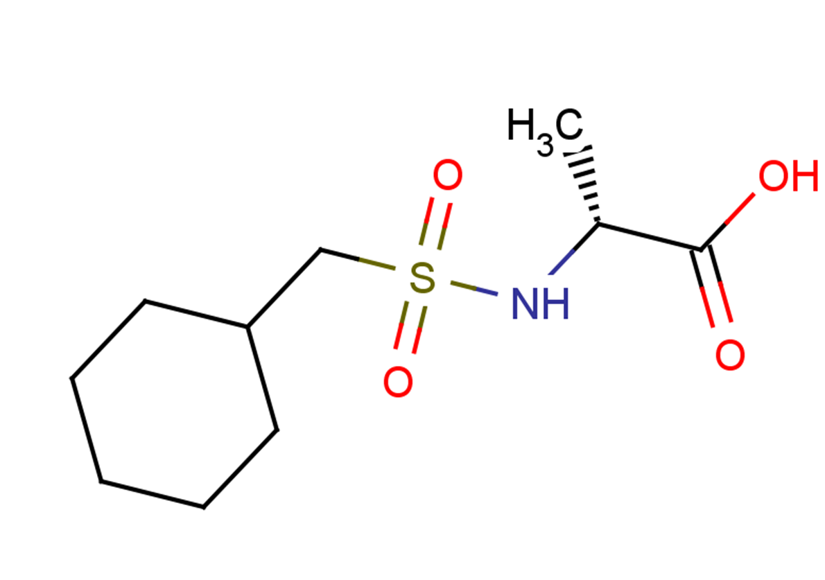 (2R)-2-cyclohexylmethanesulfonamidopropanoic acid