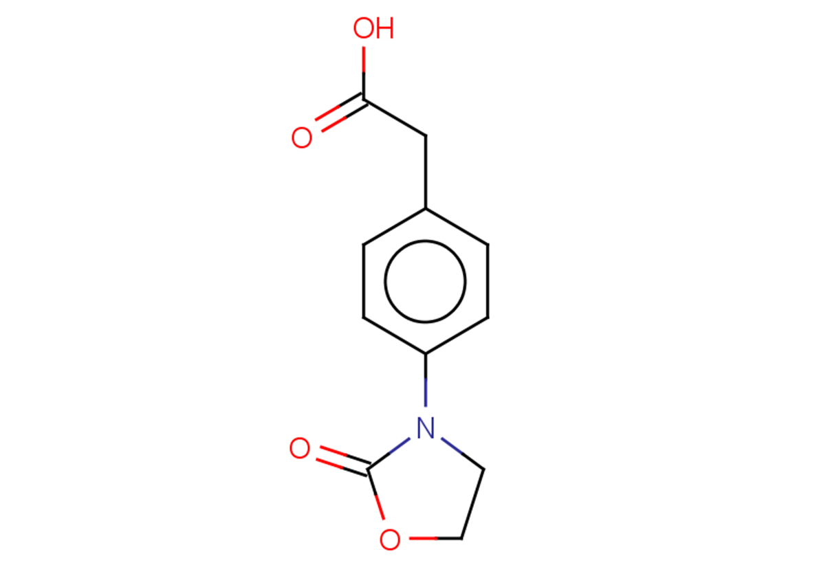 2-[4-(2-oxo-1,3-oxazolidin-3-yl)phenyl]acetic acid