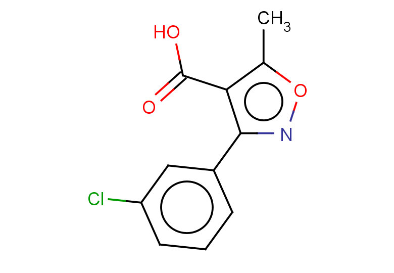 3-(3-chlorophenyl)-5-methyl-1,2-oxazole-4-carboxylic acid