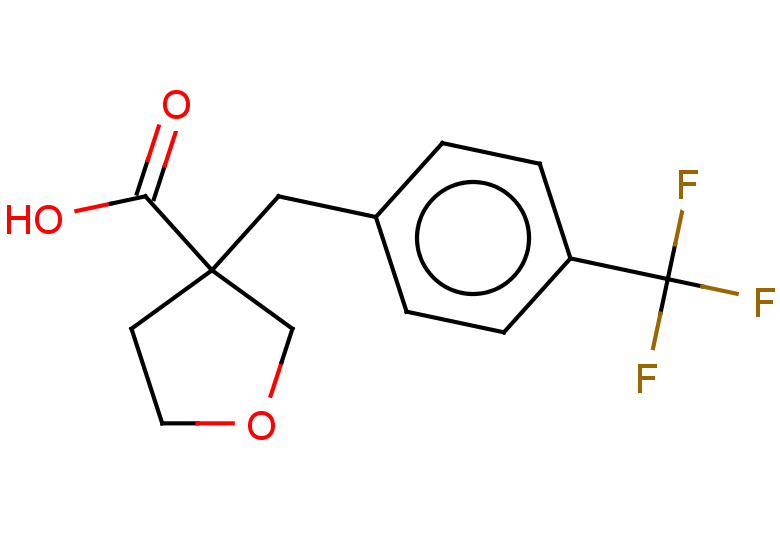 3-{[4-(trifluoromethyl)phenyl]methyl}oxolane-3-carboxylic acid