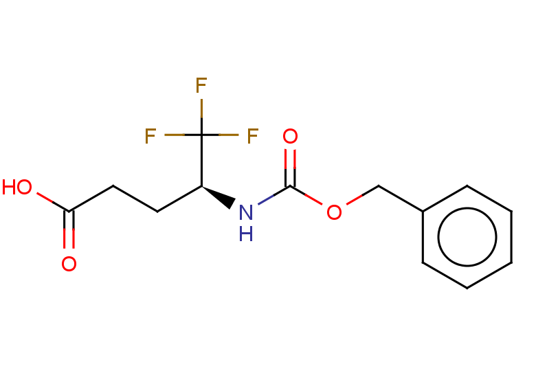 (4S)-4-{[(benzyloxy)carbonyl]amino}-5,5,5-trifluoropentanoic acid