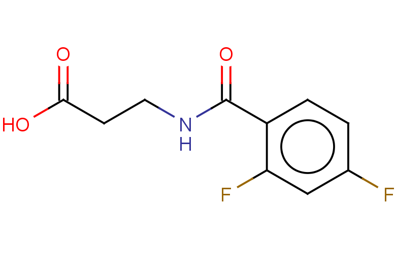 3-[(2,4-difluorophenyl)formamido]propanoic acid