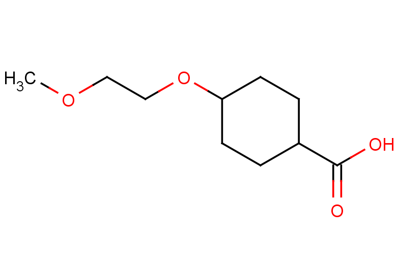 4-(2-methoxyethoxy)cyclohexane-1-carboxylic acid, Mixture of diastereomers