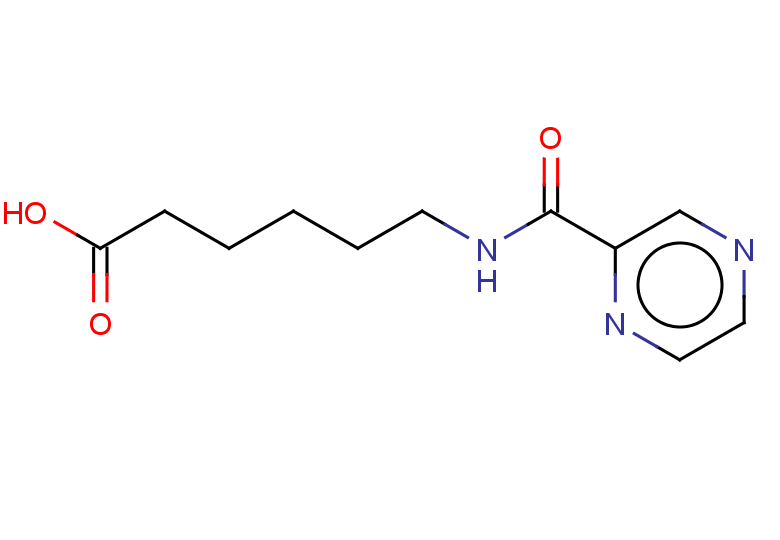 6-(pyrazin-2-ylformamido)hexanoic acid