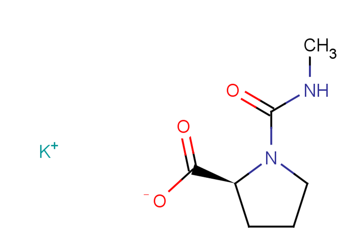 potassium (2S)-1-(methylcarbamoyl)pyrrolidine-2-carboxylate