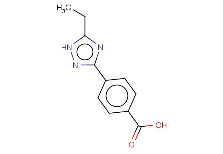 4-(5-ethyl-1H-1,2,4-triazol-3-yl)benzoic acid