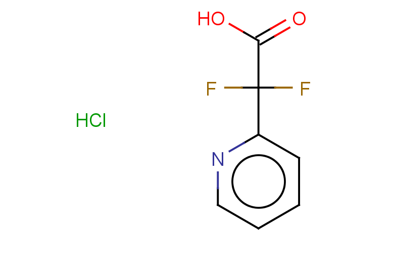 2,2-difluoro-2-(pyridin-2-yl)acetic acid hydrochloride