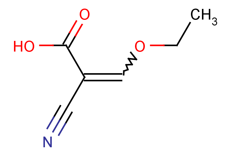 2-cyano-3-ethoxyprop-2-enoic acid