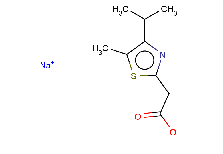 sodium 2-[5-methyl-4-(propan-2-yl)-1,3-thiazol-2-yl]acetate