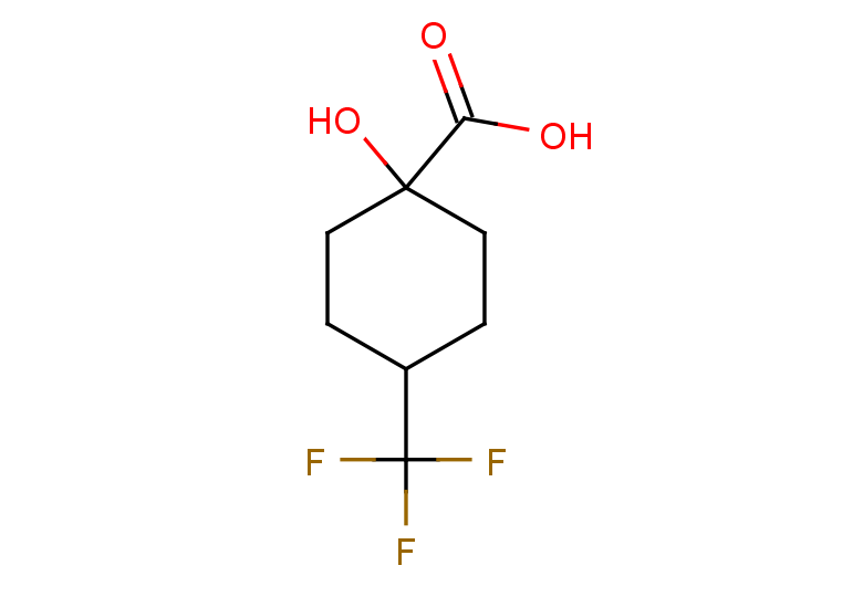 1-hydroxy-4-(trifluoromethyl)cyclohexane-1-carboxylic acid