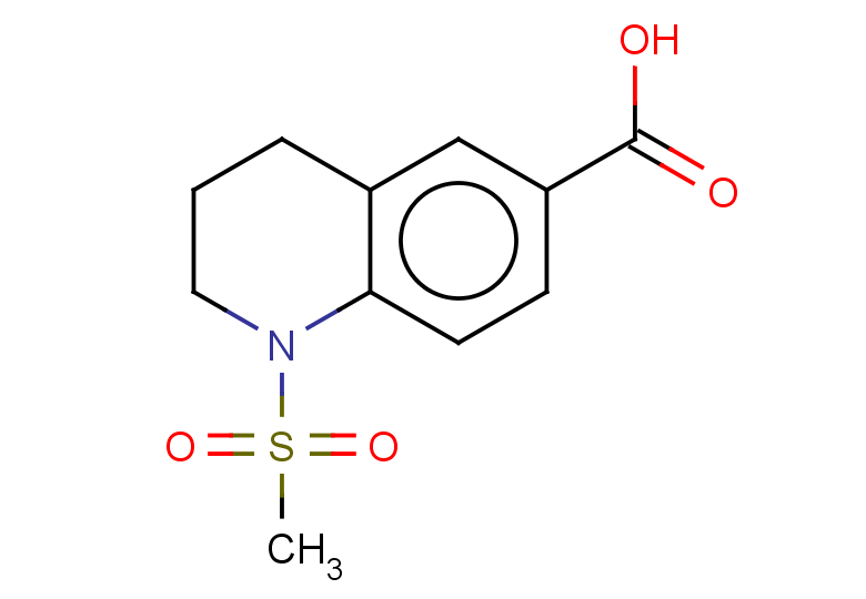 1-methanesulfonyl-1,2,3,4-tetrahydroquinoline-6-carboxylic acid