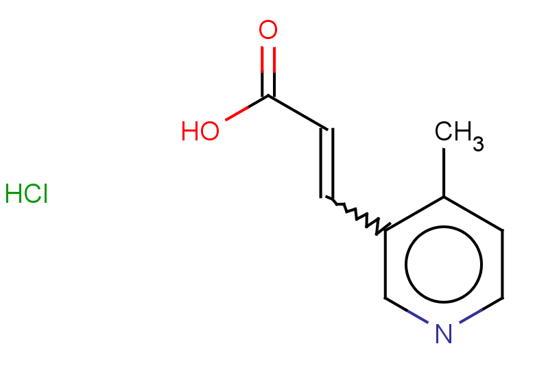 3-(4-methylpyridin-3-yl)prop-2-enoic acid hydrochloride