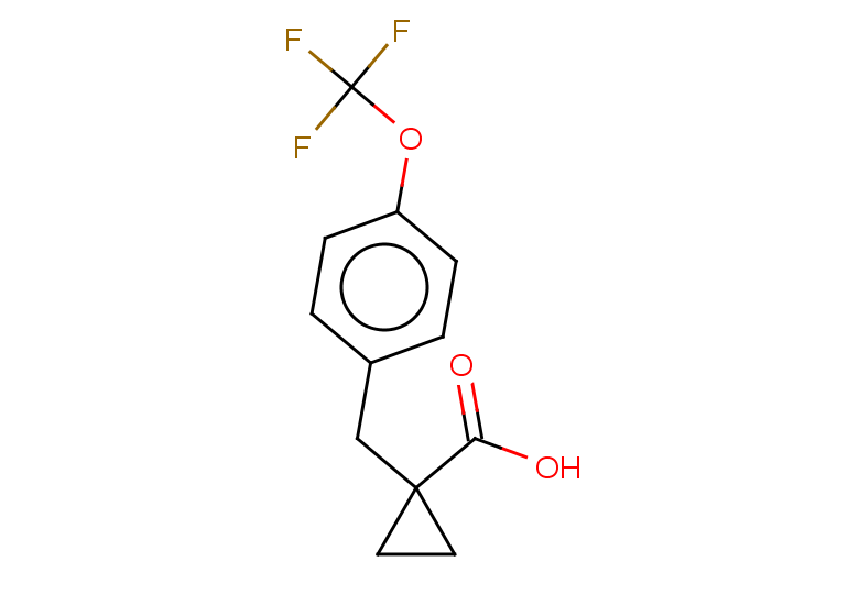 1-{[4-(trifluoromethoxy)phenyl]methyl}cyclopropane-1-carboxylic acid