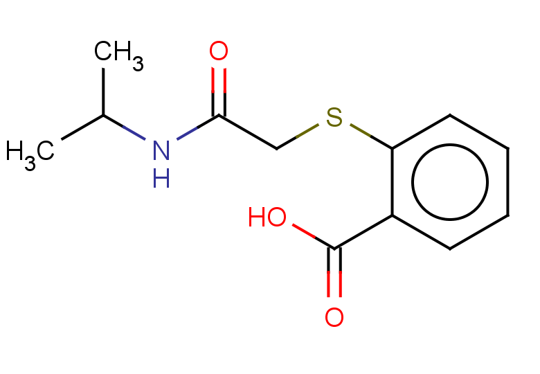 2-({[(propan-2-yl)carbamoyl]methyl}sulfanyl)benzoic acid