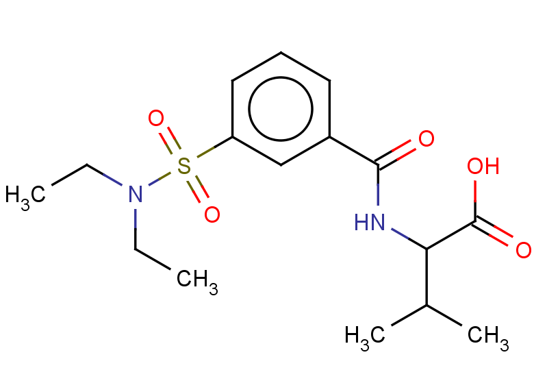 2-{[3-(diethylsulfamoyl)phenyl]formamido}-3-methylbutanoic acid