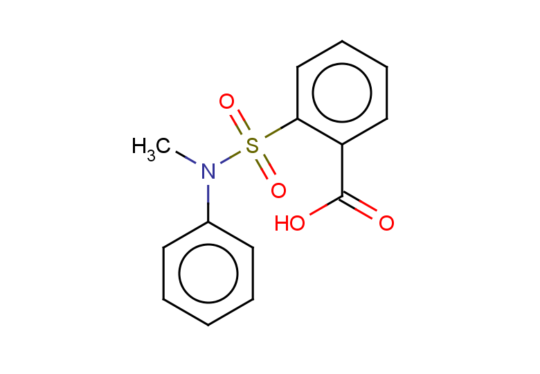 2-[methyl(phenyl)sulfamoyl]benzoic acid