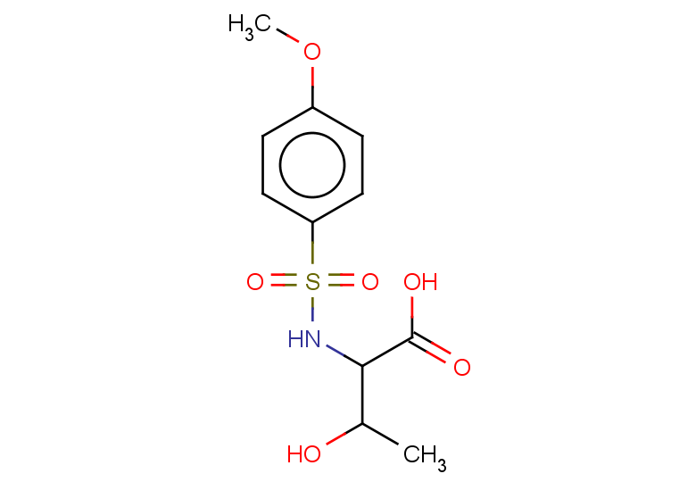 3-hydroxy-2-(4-methoxybenzenesulfonamido)butanoic acid