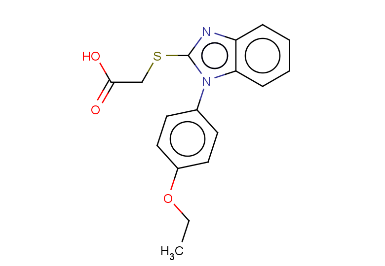 2-{[1-(4-ethoxyphenyl)-1H-1,3-benzodiazol-2-yl]sulfanyl}acetic acid