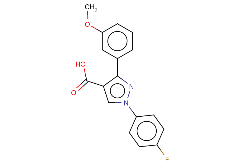 1-(4-fluorophenyl)-3-(3-methoxyphenyl)-1H-pyrazole-4-carboxylic acid