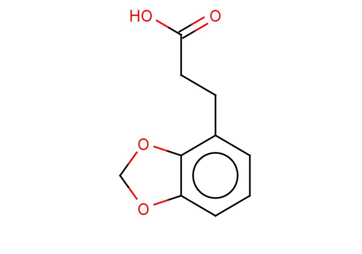 3-(1,3-dioxaindan-4-yl)propanoic acid
