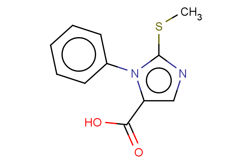2-(methylsulfanyl)-1-phenyl-1H-imidazole-5-carboxylic acid