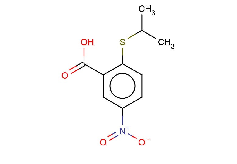 5-nitro-2-(propan-2-ylsulfanyl)benzoic acid