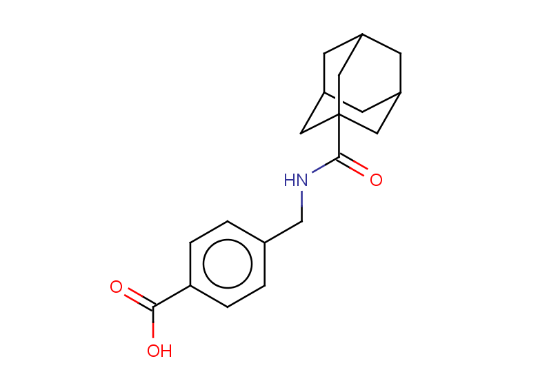 4-[(adamantan-1-ylformamido)methyl]benzoic acid