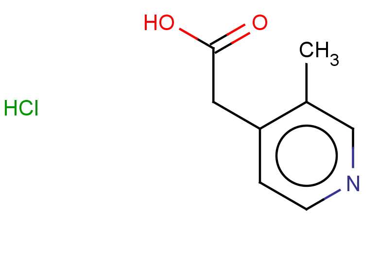 2-(3-methylpyridin-4-yl)acetic acid hydrochloride