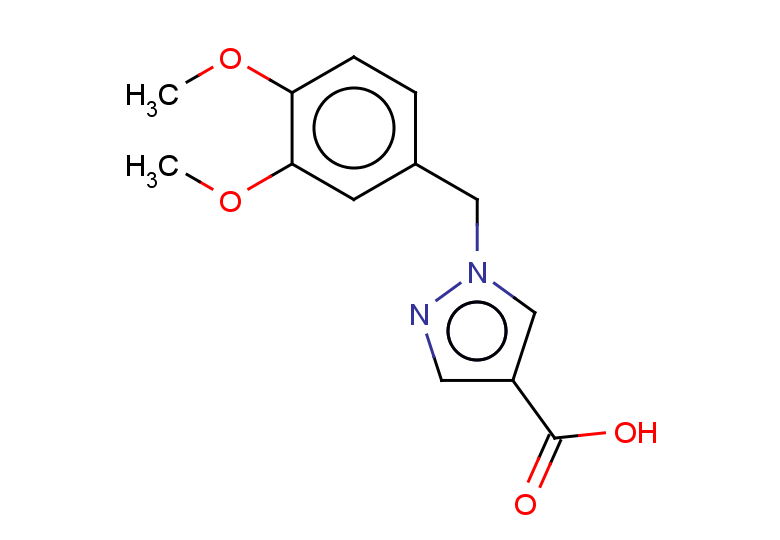 1-[(3,4-dimethoxyphenyl)methyl]-1H-pyrazole-4-carboxylic acid