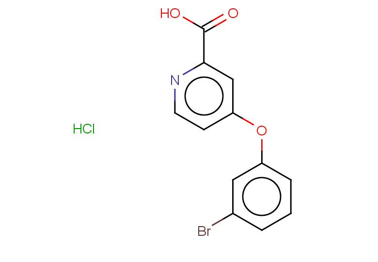 4-(3-bromophenoxy)pyridine-2-carboxylic acid hydrochloride