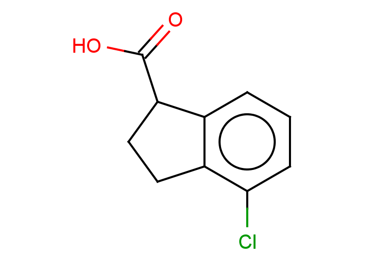 4-chloro-2,3-dihydro-1H-indene-1-carboxylic acid