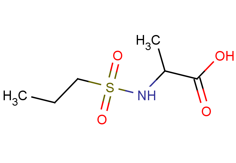2-(propane-1-sulfonamido)propanoic acid