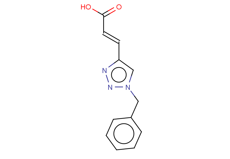(2E)-3-(1-benzyl-1H-1,2,3-triazol-4-yl)prop-2-enoic acid