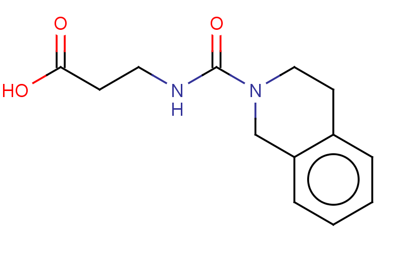 3-[(1,2,3,4-tetrahydroisoquinoline-2-carbonyl)amino]propanoic acid