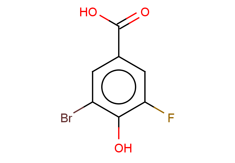 3-bromo-5-fluoro-4-hydroxybenzoic acid