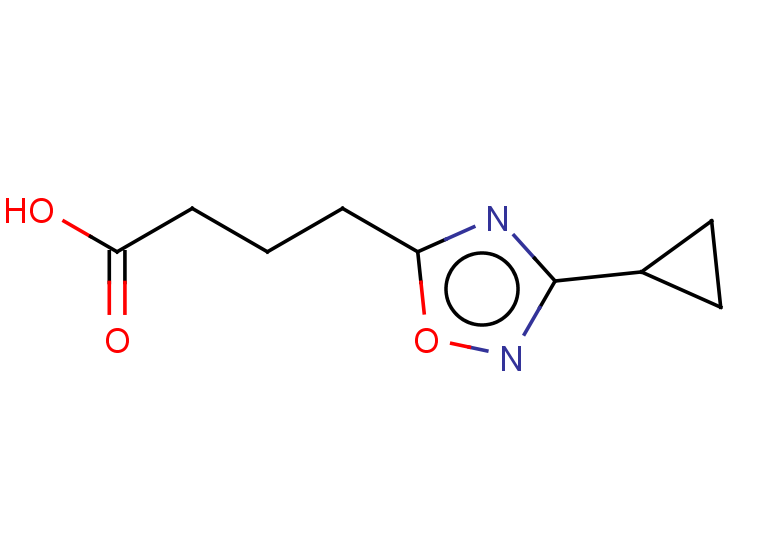 4-(3-cyclopropyl-1,2,4-oxadiazol-5-yl)butanoic acid