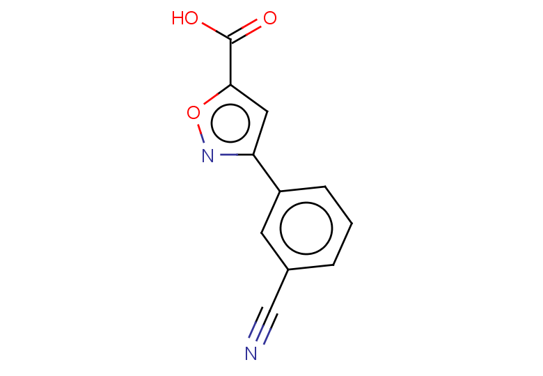 3-(3-cyanophenyl)-1,2-oxazole-5-carboxylic acid